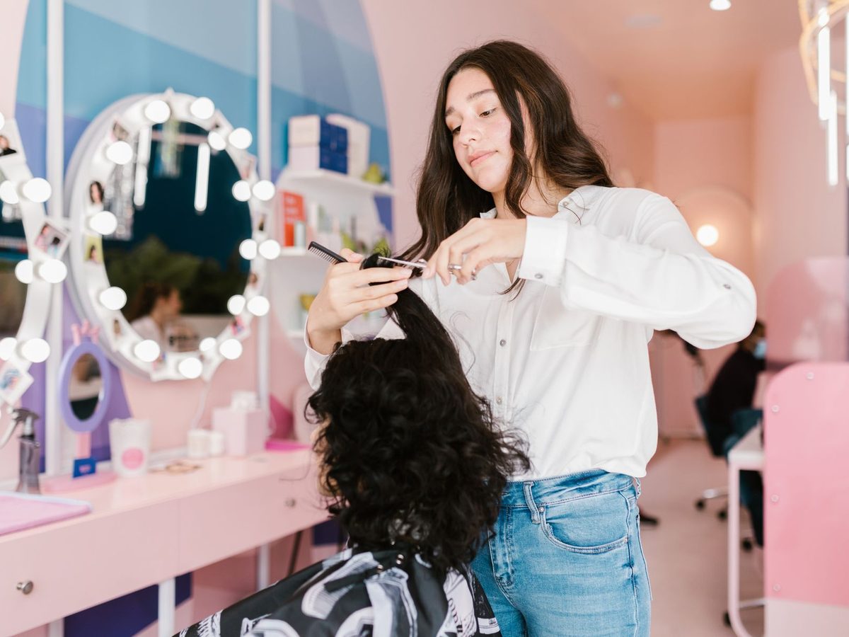 Inside Wellness Hair Spa on Jalan Sultan
